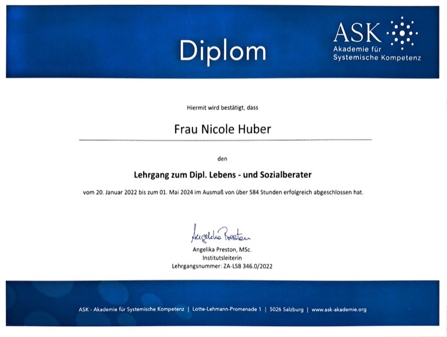 ASK Diplom – Lebens- und Sozialberater