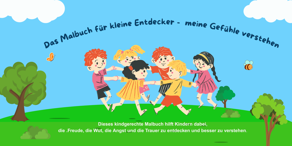 Das Malbuch f&uuml;r kleine Entdecker &ndash; meine Gef&uuml;hle verstehen